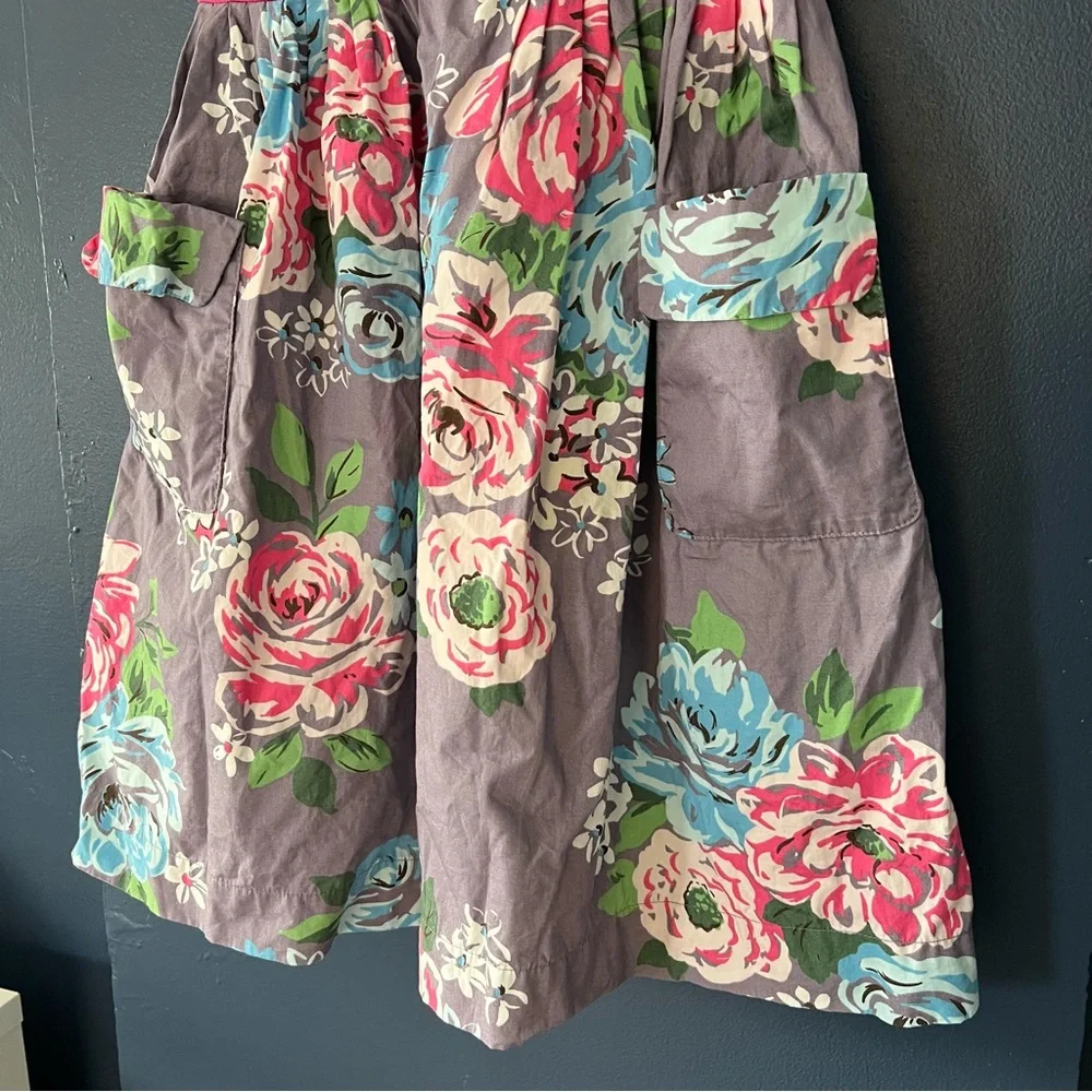 Mini Boden Floral Kids Dress with Pockets